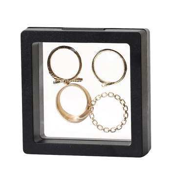 Wenwan floating box transparent bracelet jewelry stand