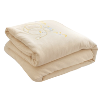 Newborn baby colorful cotton quilt baby pure cotton spring and autumn thin cover quilt kindergarten children nap air-conditioned small quilt