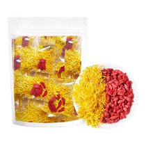 Golden chrysanthemum wolfberry chrysanthemum tea flower tea tea health tea bag tea for men and women to make tea and drink