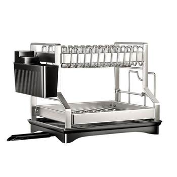 Bowl rack drain rack stainless steel bowl storage rack