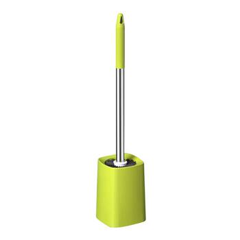 Toilet brush with base, no dead ends, home bathroom, toilet, bathroom long handle set, cleaning sub-pit wall hanging