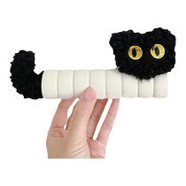 Cat doorknob gloves cute cartoon anti-collision anti-static room bedroom protective cover doll decorative anti-collision cover