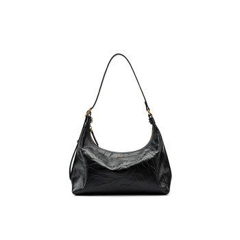 Light luxury genuine leather shoulder armpit bag crossbody bag