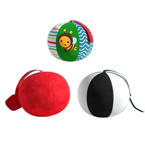 Jouets pour bébés de 0 à 3 mois pour chasser les nouveau-nés éducation précoce vision audition rouge boule rouge marteau de sable