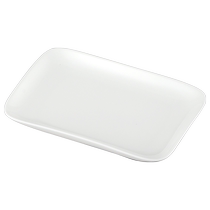 Eurostyle Ceramic Bowel Powder Pan Snack Dish Cake Pan White Porcelaine Creative West Cutlery Rectangulaire Sushi Pan Bread Flat Pan