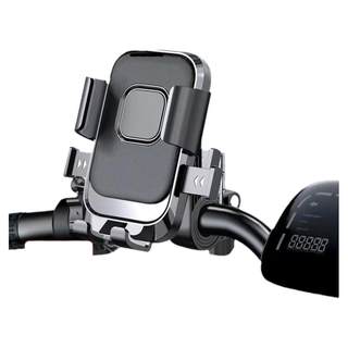 德国电动车手机支架2024新款防震电瓶摩托车外卖骑手专用导航支架