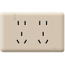 Bull socket flagship switch socket is freely matched with 118-type five-hole multi-hole double-open three-open nine-hole G24 gold