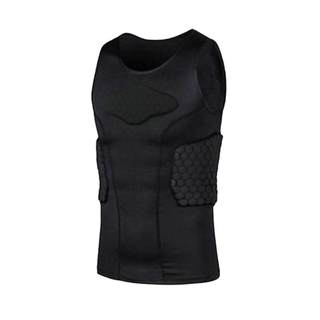 Pro honeycomb anti-kollisions-shorts, schutzpolster, kurze Ärmel