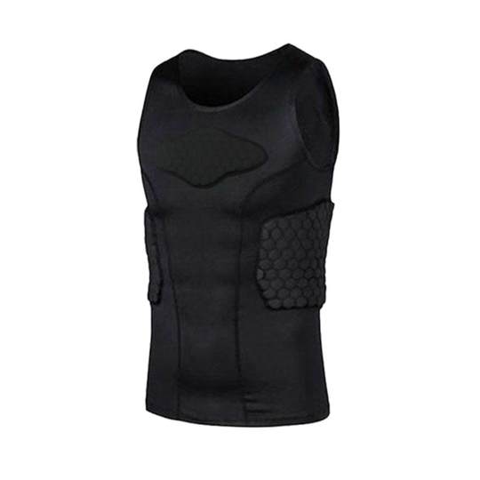 шорты для предотвращения столкновений Pro Honeycomb с защитными накладками и короткими рукавами