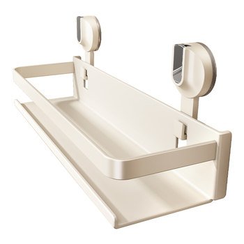 Creamy kitchen seasoning rack, ready to use