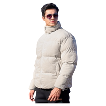 Jeep Jeep cold-proof stand-up collar down cotton coat mens winter coat corduroy thickened cotton coat winter coat cotton jacket