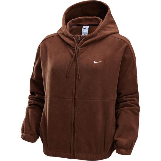 耐克女子保暖摇粒绒连帽衫冬季超宽松NIKE ONE THERMA-FIT HQ4878