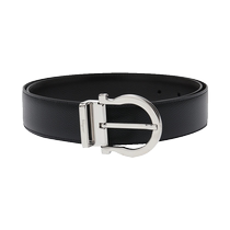 (Self-operated) FERRAGAMO Mens business casual cow leather pin buckle belt
