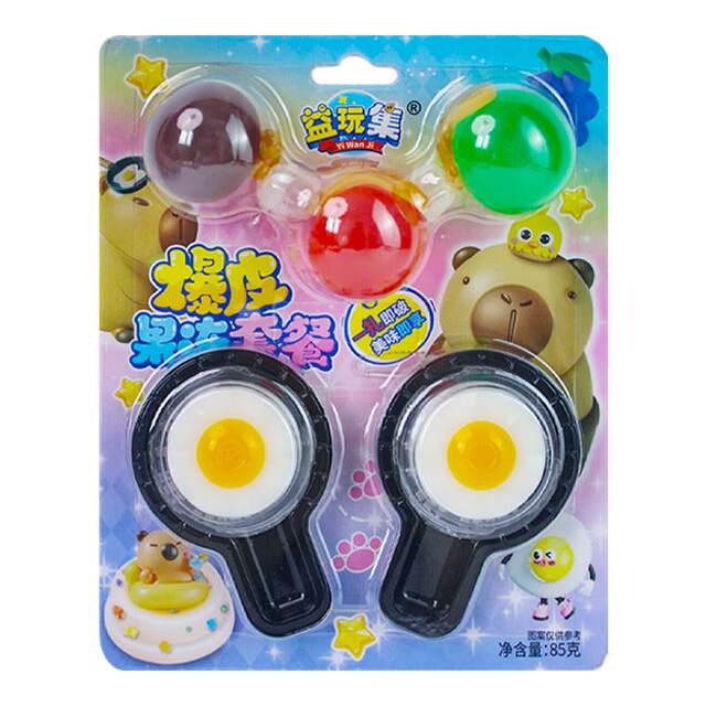 Internet celebrity's same pop-up jelly omelette pudding combination