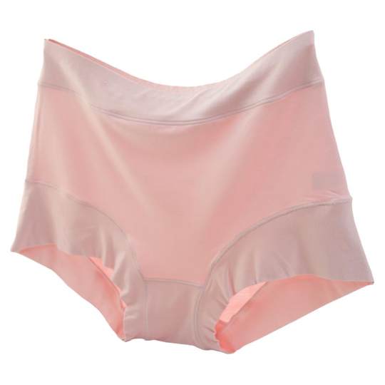 竹纤维中腰内裤女纯色新款批舒适发大码胖MM竹炭纤维平角裤头衩