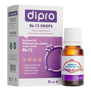 【2瓶装】dipro迪辅乐bb12益生菌婴幼儿宝宝儿童过敏肠道肠胃滴剂