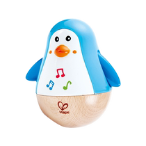 Hape musique pingouin gobelet jouet grand bébé bébé éducatif éducation précoce hochet enfants 0-1 ans et 9 mois