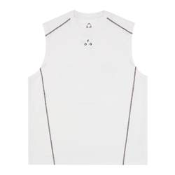 FPA 아이스 센싱 퀵 건조 7A 항균성 항-마이트, Hasuo Yoga Running Sports Printed Vest National Trend 민소매 티셔츠