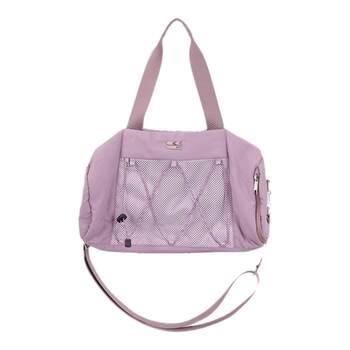 Cryingcenter tri-color small fitness gym bag