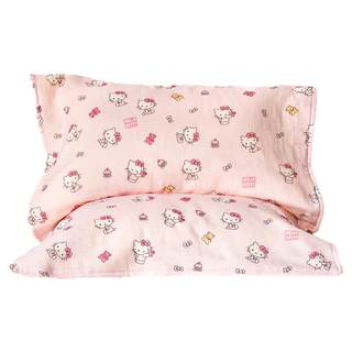 Hellokitty small cake children's pure cotton pillow cover