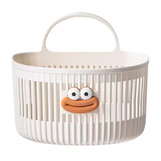 Wall-mounted hanging basket storage hanging basket bathroom bedside bathroom wall shelf kitchen ginger garlic basket