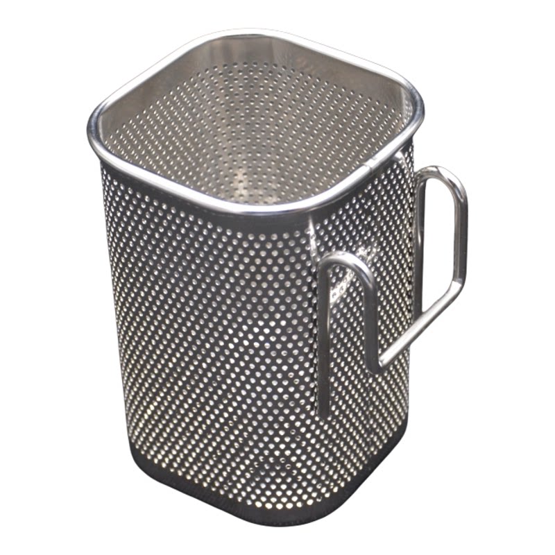 Stainless steel chopstick tube chopstick basket wall-mounted kitchen chopstick storage rack household chopstick cage drain rack