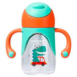 Kechao PPSU baby straw learning drinking cup duckbill cup drinking cup 6 months and above direct drinking baby bottle