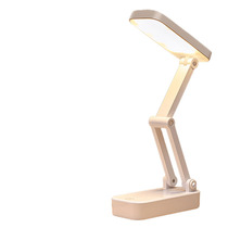 High-end small desk lamp for eye protection and study dedicated to college students and high school students dormitory rechargeable long battery life foldable portable