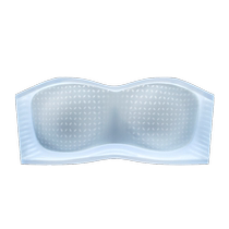 Ice Silk Strapless Underwear Womens Small Breast Gathering Summer Thin Non-Slip Invisible Bandeau Wrap Chest Seamless Beautiful Back Bra
