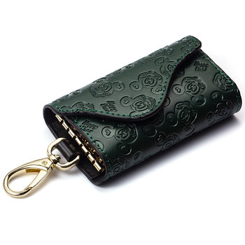 Duer key bag leather material