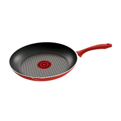 Supor Non-Stick Frying Pan for Home Use, Fire-Red Dot Steak Frying Pan, Non-Stick Wok, Suitable for Induction Cooker and Gas Stove
