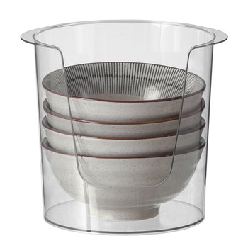 Kitchen dish storage box storage box