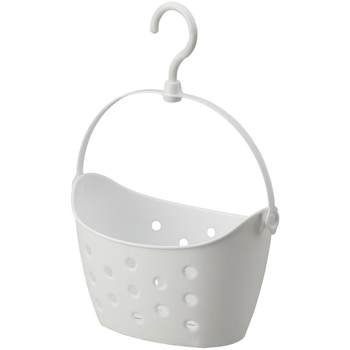 Inomata imported plastic hanging clip storage basket