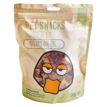 Yihe Duck French Fries 400g Dog Snacks Teeth Sticks to Clear Heat, ຫຼຸດຜ່ອນໄຟ, ເອົາຮອຍເປື້ອນ, Puppy Teeth Cleaning Training Snacks