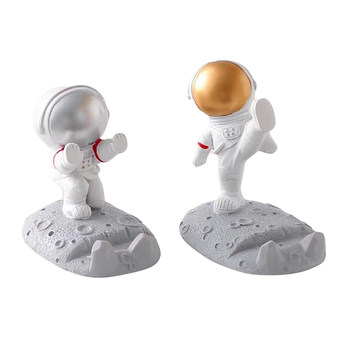 Creative astronaut astronaut mobile phone holder decoration
