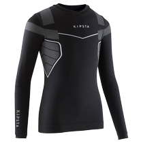 Decathlon childrens tights autumn and winter thermal underwear youth breathable sportswear football running long-sleeved KIDK