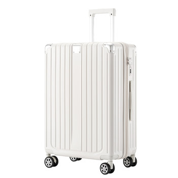 Expandable zippered large capacity suitcase