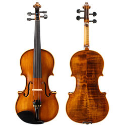 TLY 악기 Y03C 음악 학교 수제 유럽 바이올린 전문 학년 시험 성능 4/4 바이올린