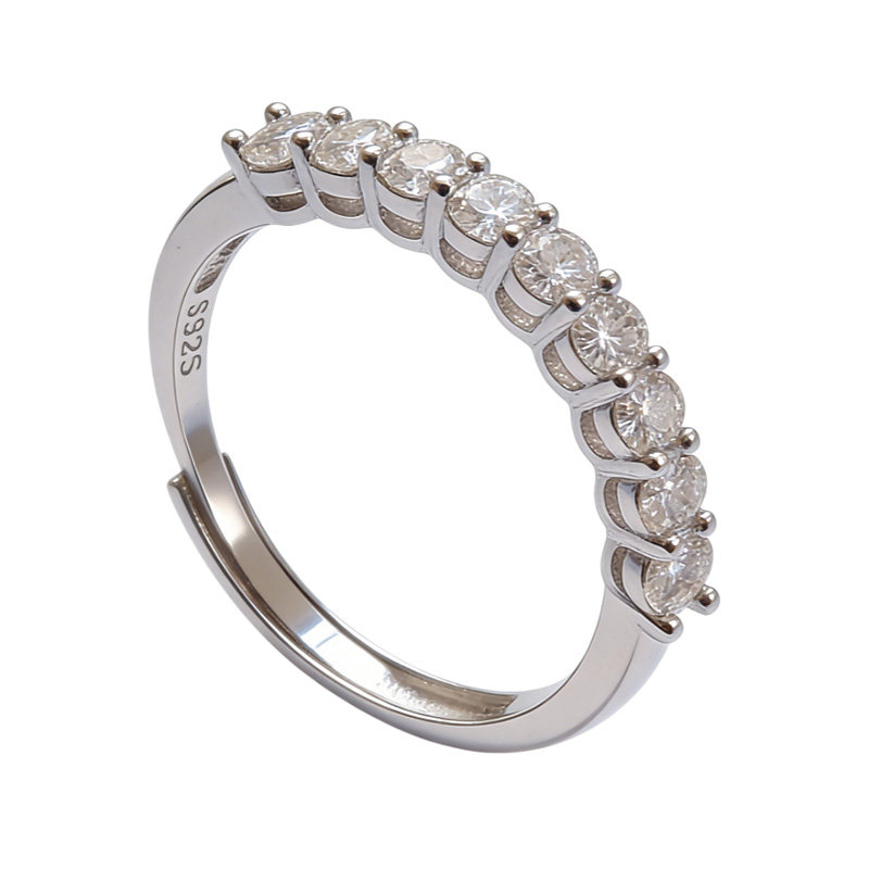 Ring Women's 2026 New Moissanite Ring 925 Silver