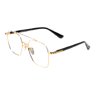 Jiandan luoxin men's and women's retro large size half-frame glasses