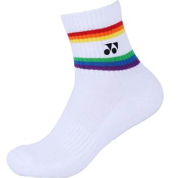 YONEX badminton socks thickened towel bottom men's medium and short tube yy socks sports socks 145143