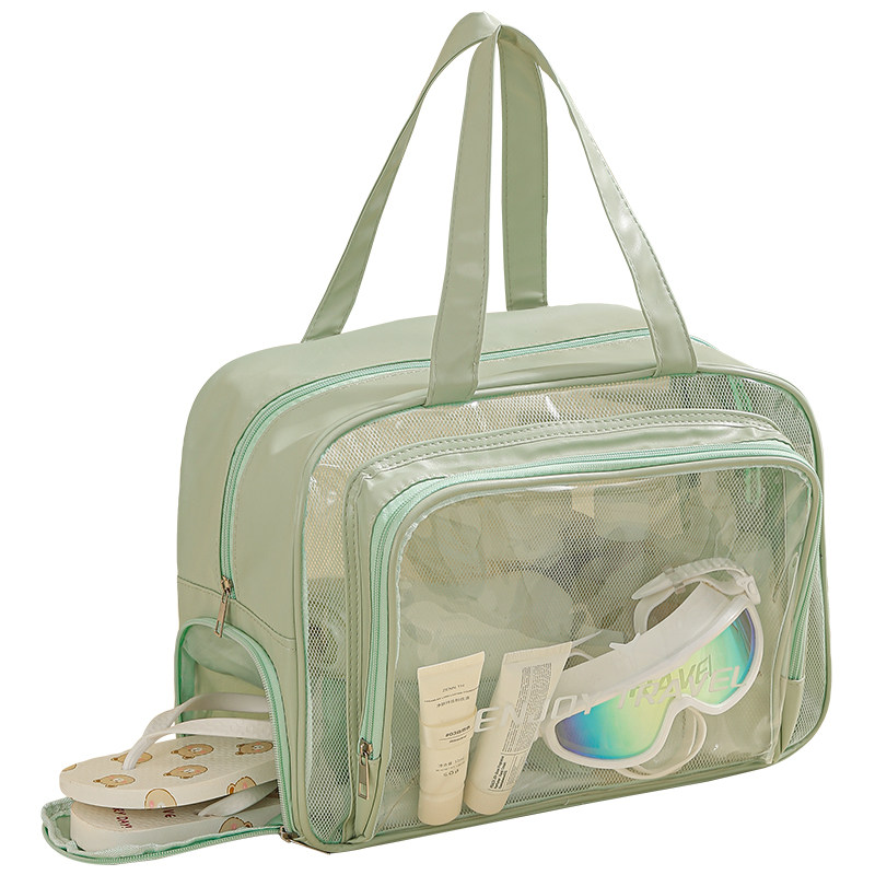 Sports swimming bag waterproof large capacity dry and wet separation wash bag swimsuit storage bag fitness bath bag makeup bag