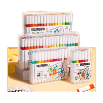 Acrylic marker art special childrens waterproof opaque color stackable diy student color brush watercolor pen