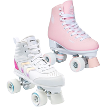 Diklennon double rangée patins adultes femelles adultes patins à sec adulte quatre roues motrices de patins à deux roues motrices ENR3