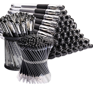 Gelstift, schwarzer bullet-signaturstift für das home-office