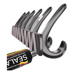 [Zxjibaiju]Multifunctional Clothes Hook, No-Drill Wall-Mounted Hook, Strong Adhesive for Behind Doors and Entryways