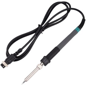 ຄວາມຖີ່ສູງ 205h soldering iron handle soldering station thermostatic handle 6 holes 203h high temperature resistance silicone wire soldering iron handle accessories