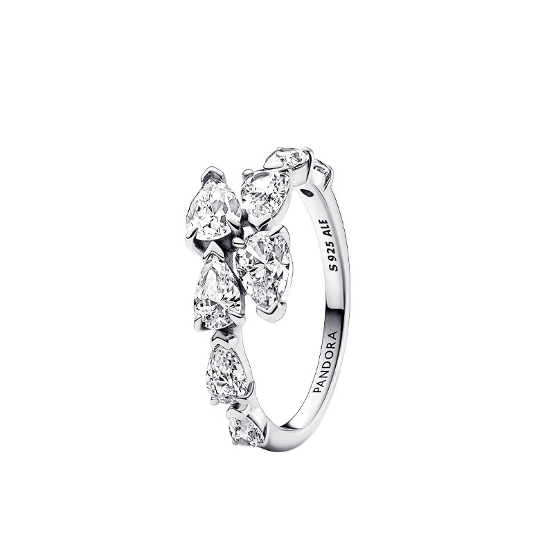 Pandora's light luxury and versatile rings sparkle and cascade