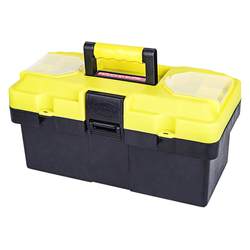 Tool box hand -type large plastic hardware toolbox Furnishing multi -functional maintenance tool storage box car box