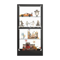 Steel 3C glass handmade Lehigh display cabinet sample dust-proof display case Home transparent Toy cabinet Wine Cabinet Customised
